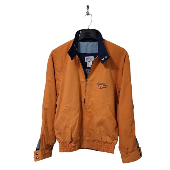 Vtg Grant Activewear Men's Jacket Size S 90's Canadian Sport Fishing Vented - Picture 1 of 6